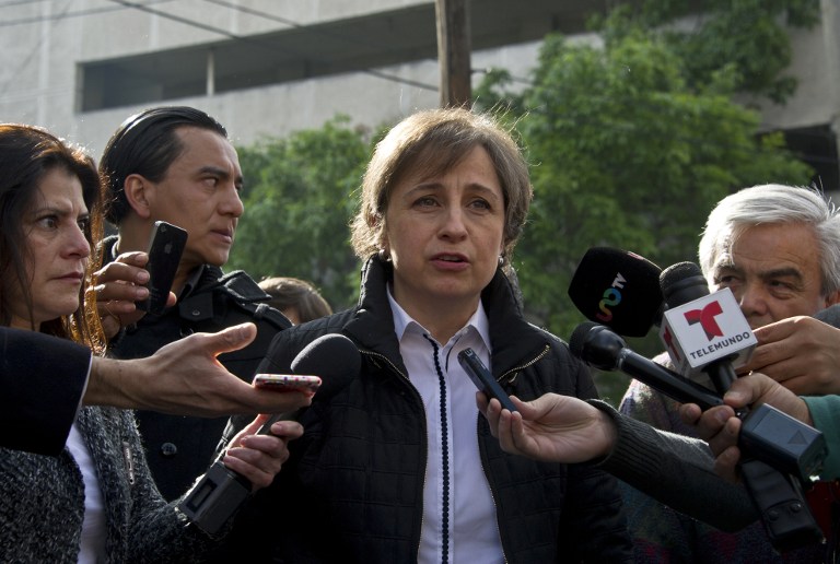 Periodista Carmen Aristegui mira a la Presidencia mexicana detrás su despido