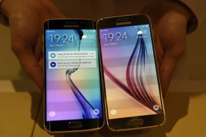 Samsung le pone curvas al nuevo Galaxy S6  (Fotos)
