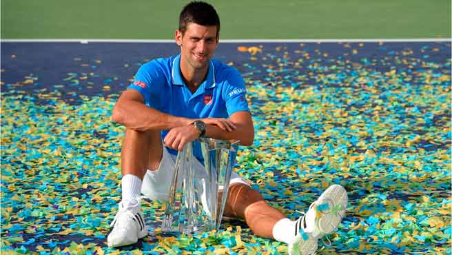 Novak Djokovic ganó el Masters 1.000 de Indian Wells