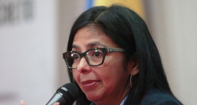 Delcy Rodríguez aseguró que presidente Macri viola derechos humanos en Argentina