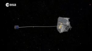 Así recolectarán la basura espacial en gravedad cero (Video)