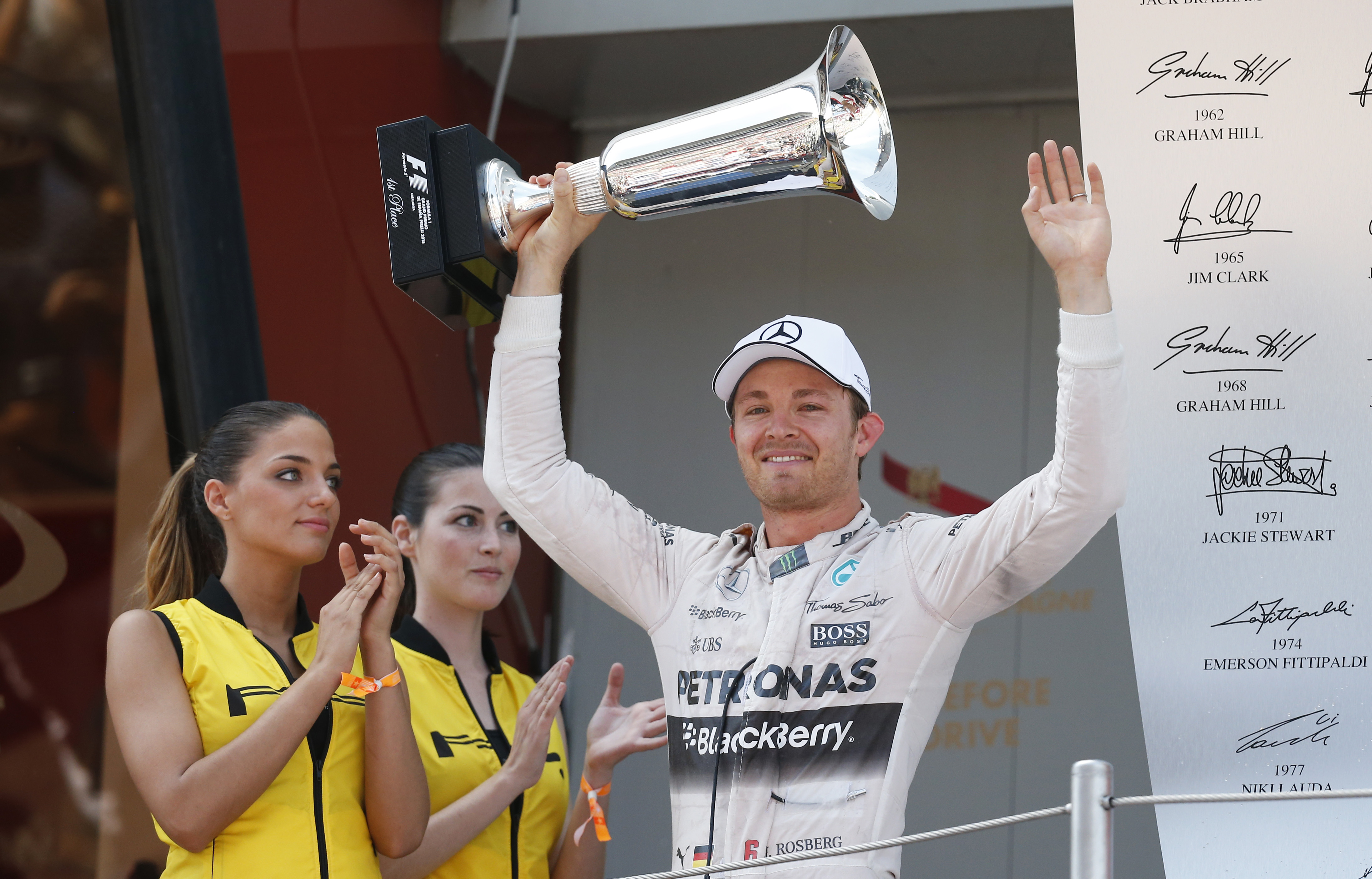 Nico Rosberg gana el Gran Premio de España