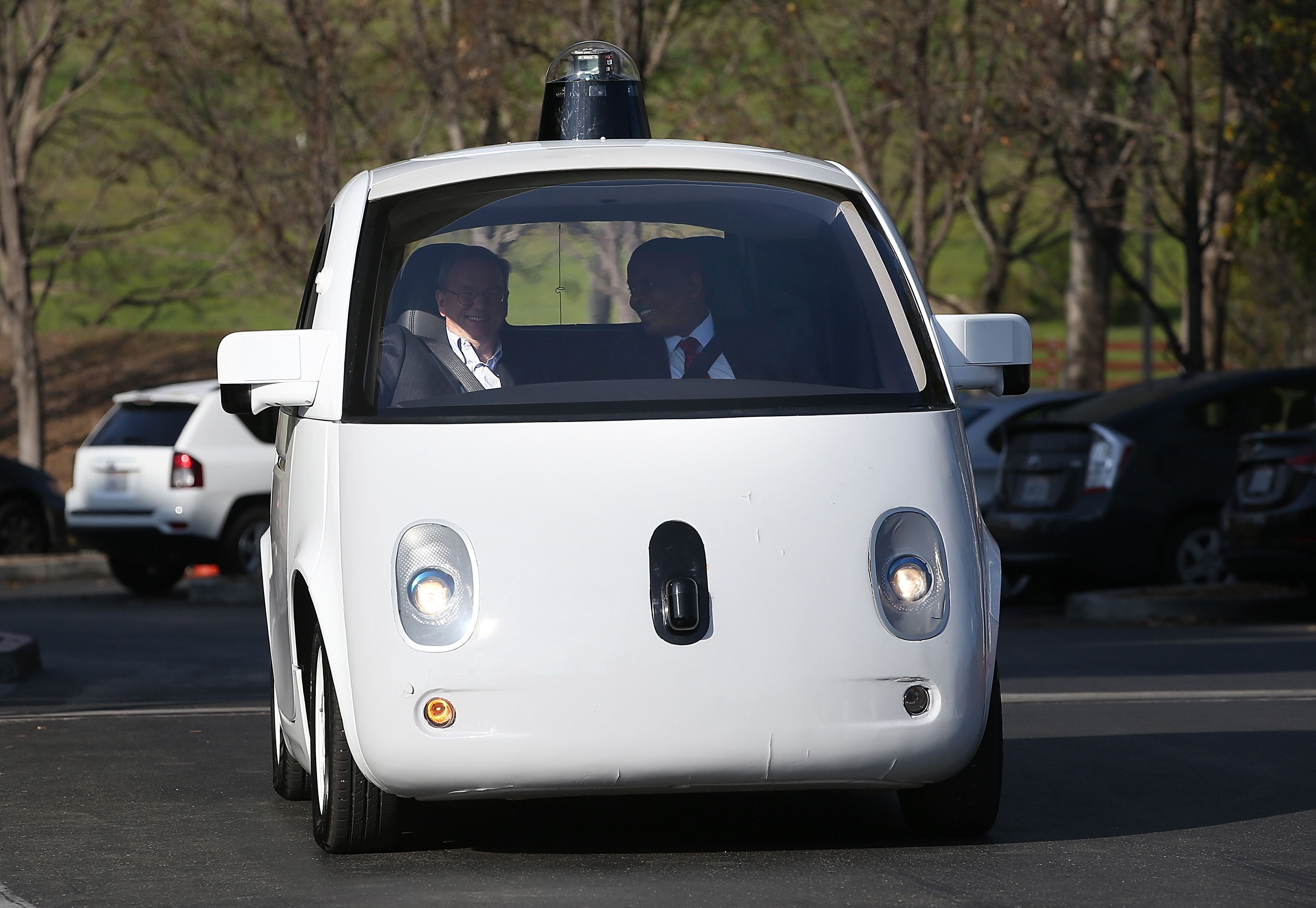 El Google Car sin volante, ni freno