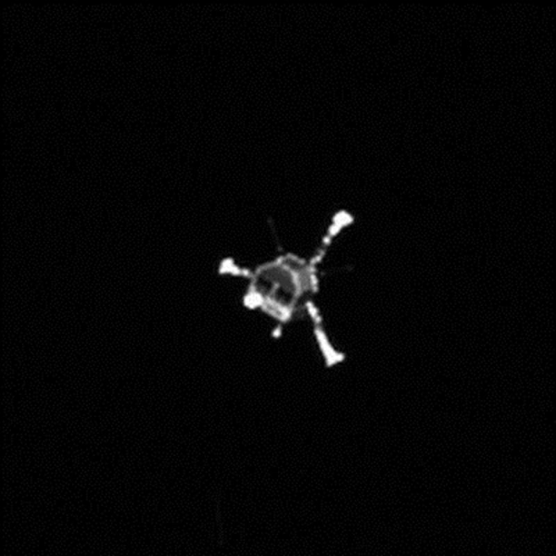 El robot Philae despierta tras siete meses inactivo sobre un cometa