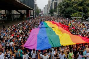 Desfile del Orgullo Gay tomó las calles de Sao Paulo (Fotos)