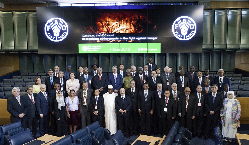 Son 72 los países que recibieron un reconocimiento de la FAO en Roma