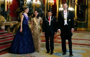 La cena de hiper gala que el Rey de España le ofreció al Presidente de Perú (fotos)
