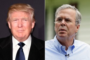 Trump y Bush prometen protagonizar el primer debate televisado de EEUU