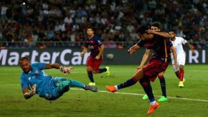 Barcelona campeón de la Supercopa con un gol de Pedro sobre la hora