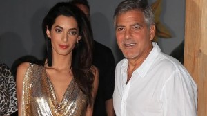 El criticado vestido de “mujer trofeo” de Amal Clooney