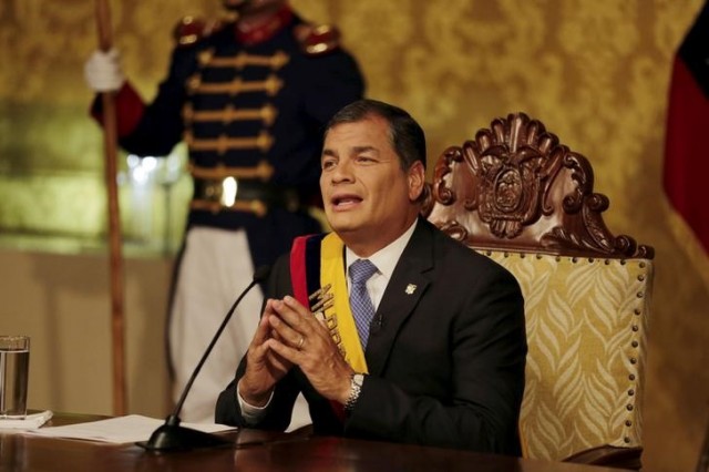 Correa no aspirará en 2017 a la Presidencia de Ecuador