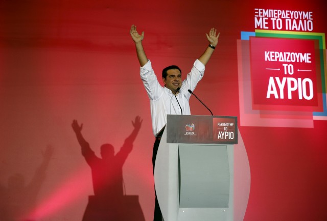 Tsipras pide la victoria de la izquierda en Grecia para enviar un mensaje a Europa