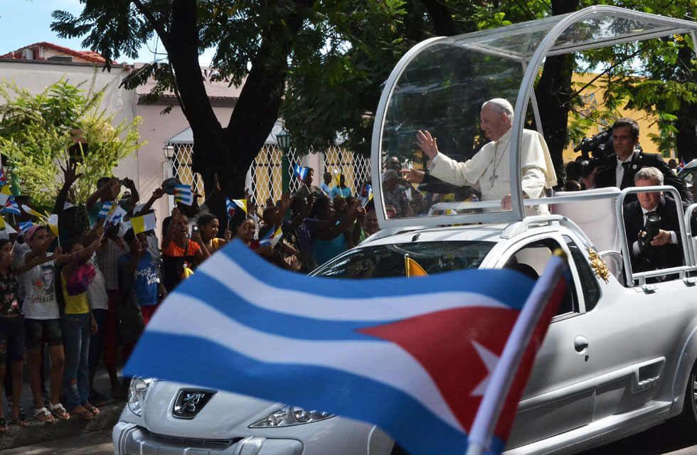 El papa Francisco se despide de Cuba