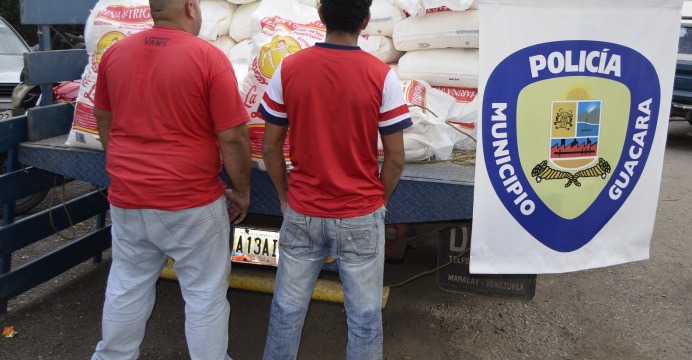 Incautan más de cuatro toneladas de harina de trigo a “Los Harineros” en Guacara
