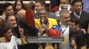 Alfonso Blanco consigue el título interino del peso medio AMB