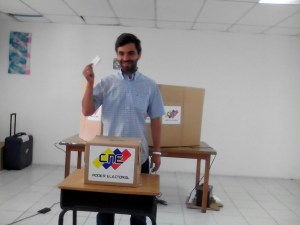Juan Andrés Mejía: Salgamos a votar de manera pacífica, con tranquilidad y entusiasmo