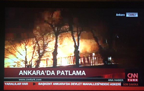 Cinco muertos y diez heridos en un ataque con coche bomba en Ankara