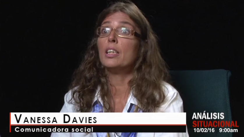Vanessa Davies le dio hasta con el tobo al Gobierno… Esta vez desde Globovisión