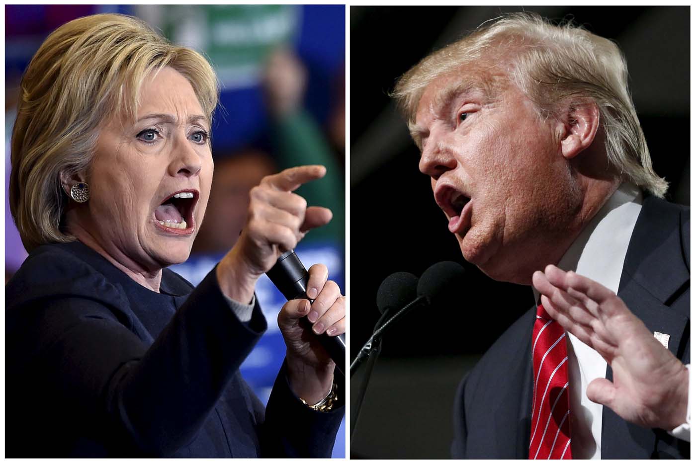 Clinton y Trump, grandes favoritos en las primarias clave del martes