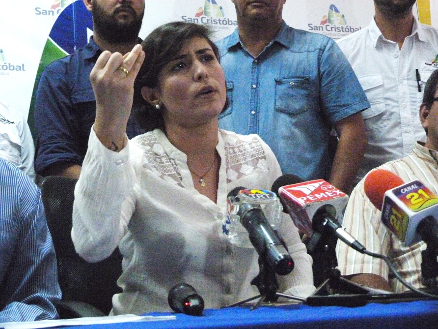 Patricia de Ceballos rechaza acusaciones de Vielma Mora contra el equipo municipal