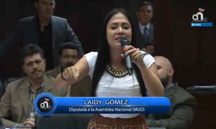 Laidy Gómez: El TSJ no nos va a intimidar para que no investiguemos a funcionarios