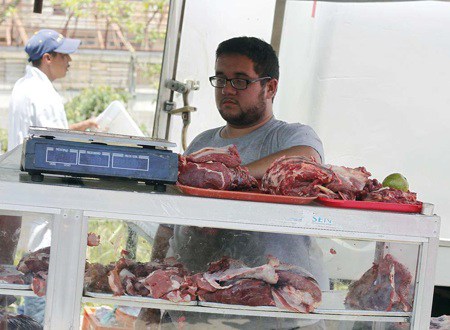 A 3.500 bolívares venden el kilo de carne en Los Teques