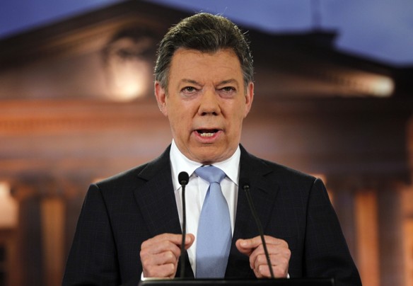 Santos: Fin del conflicto con las Farc permitirá aumentar PIB de Colombia