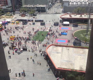 FOTO: Chavistas dieron la espalda a la convocatoria del Gobierno en la plaza Diego Ibarra