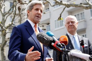 Kerry amenaza con repercusiones si el régimen de Asad viola tregua en Siria