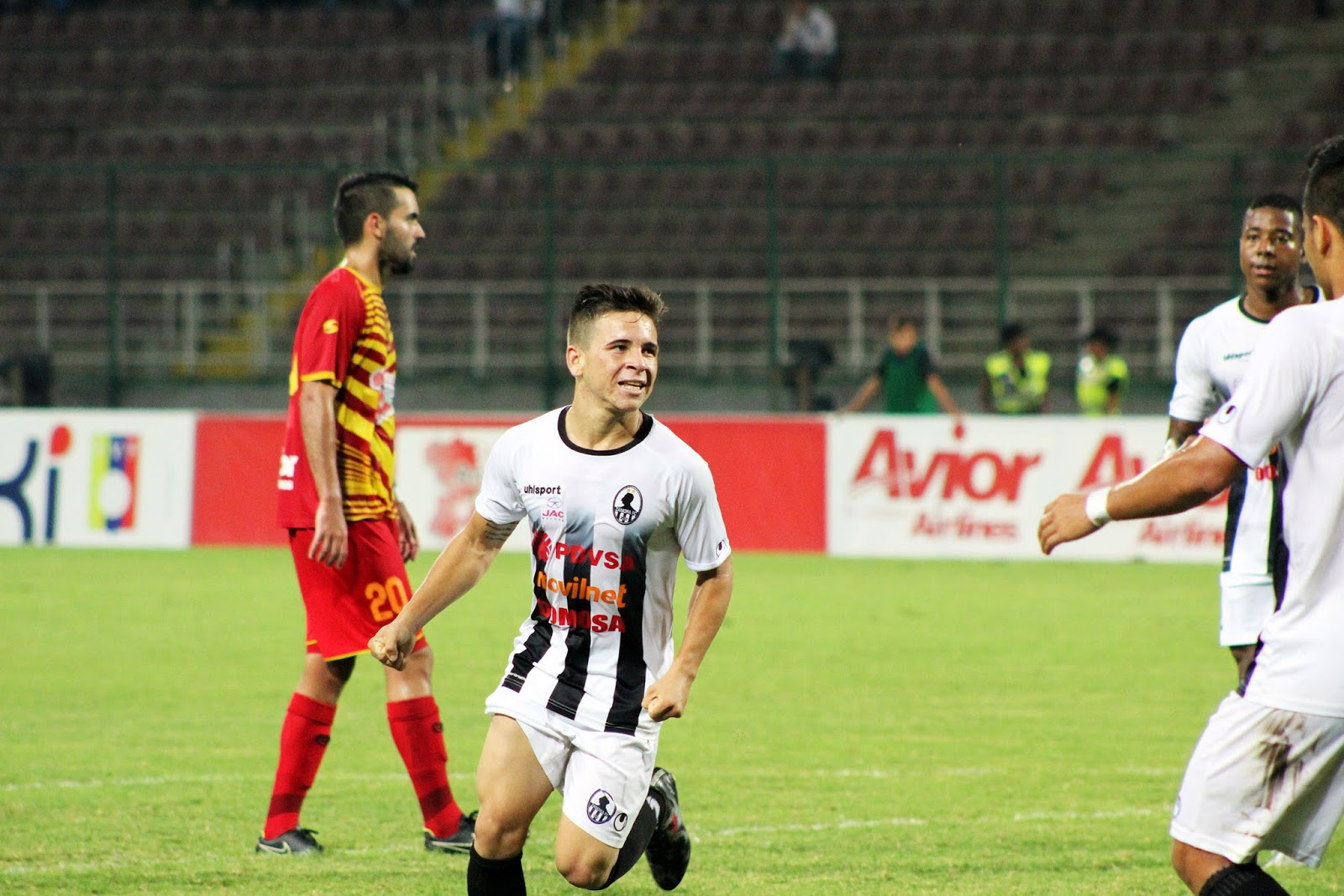 Anzoátegui y Zamora empatan en el partido de ida de la Final del Torneo Apertura