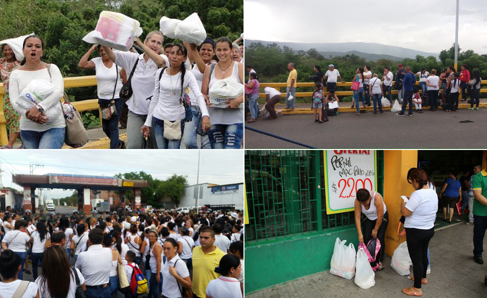 Cúcuta, centro de llegada masiva de venezolanos que buscan productos de primera necesidad