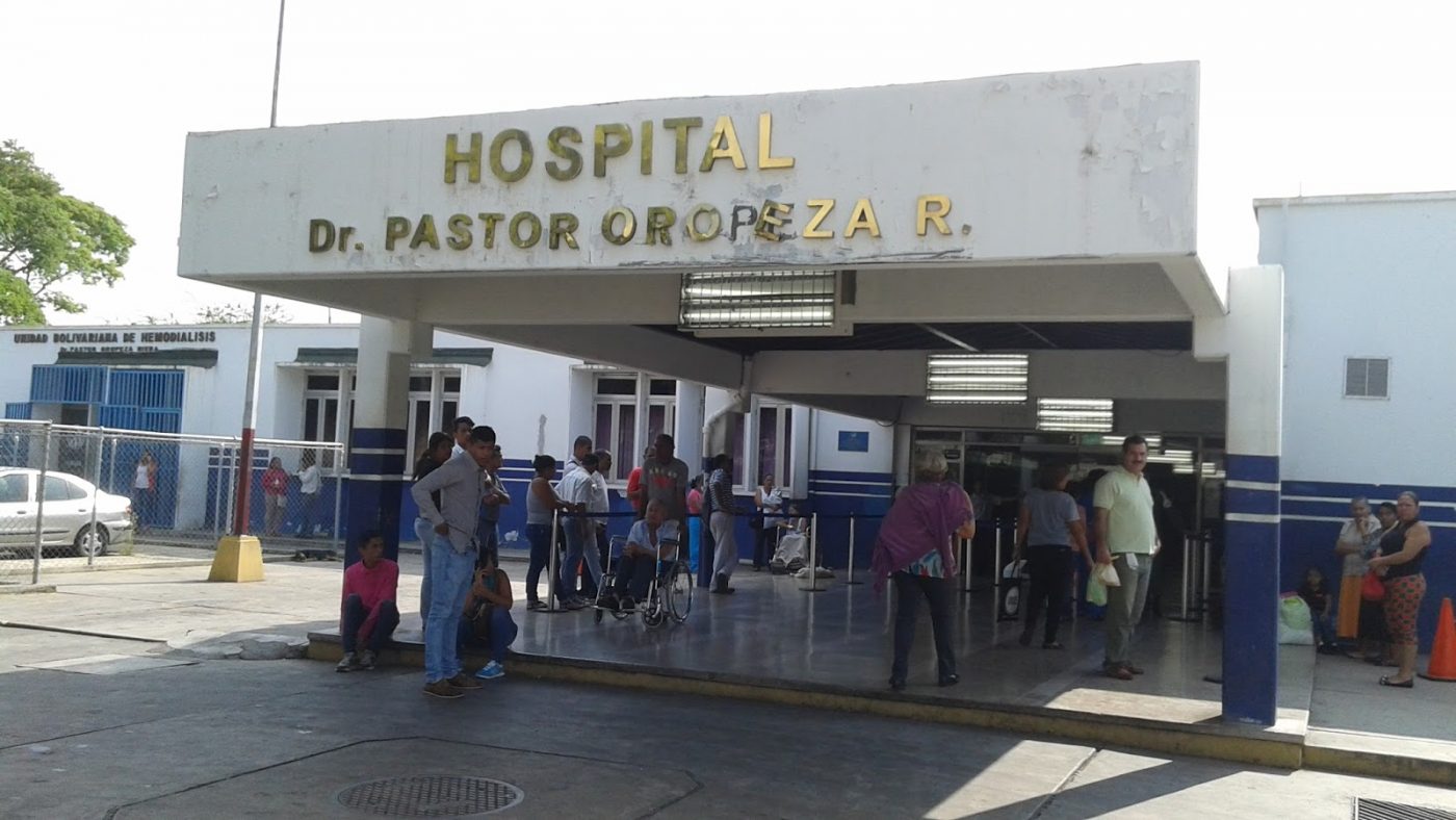 Acordonaron Hospital de Barquisimeto por ingreso de granada fragmentaria
