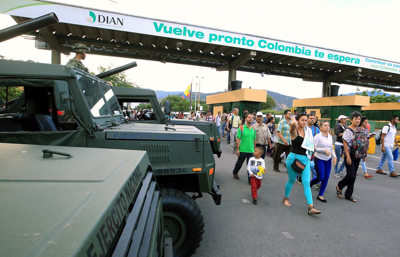 Reportan otra balacera en el puente Simón Bolívar, cruce de la frontera colombo-venezolana