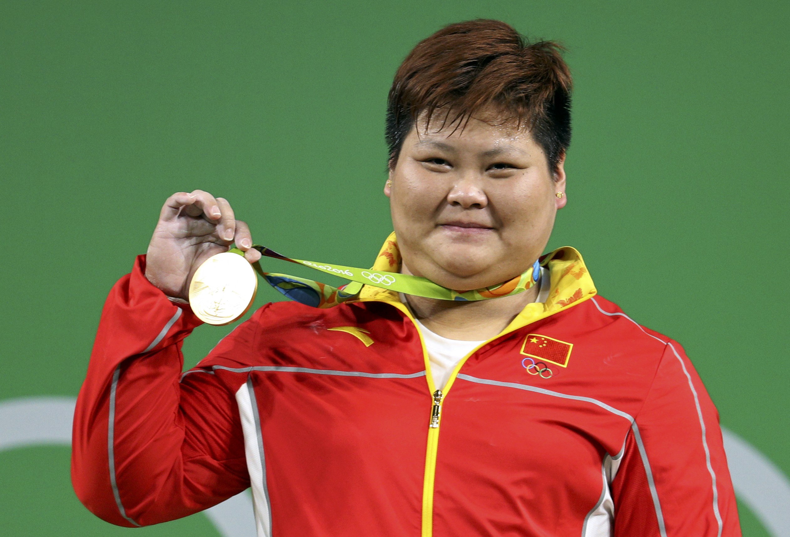 La china Meng gana el oro en la categoría +75kg de la halterofilia de Río 2016