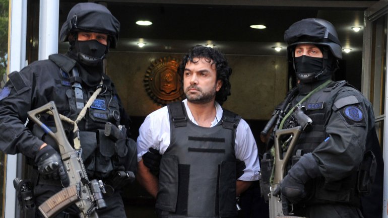 Argentina extradita a EEUU a narco colombiano Londoño, alias “Mi Sangre”