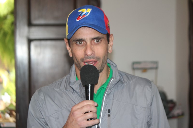 Capriles asegura que es evidente que gobierno no quiere más elecciones
