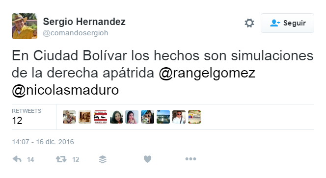 INEPTITUD: Alcalde de Ciudad Bolívar decía hace 24 horas que los sucesos eran “simulaciones de la derecha”