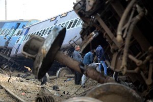 Al menos 61 heridos en un accidente de tren en el norte de la India