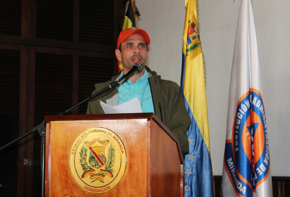 Capriles: Los venezolanos estamos sobreviviendo