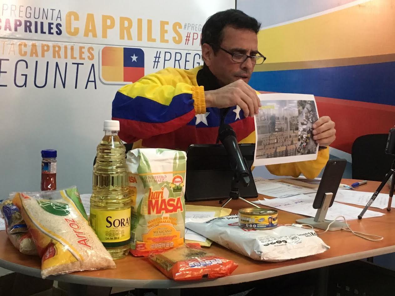 Capriles pidió investigar las mafias que hay detrás de los Clap