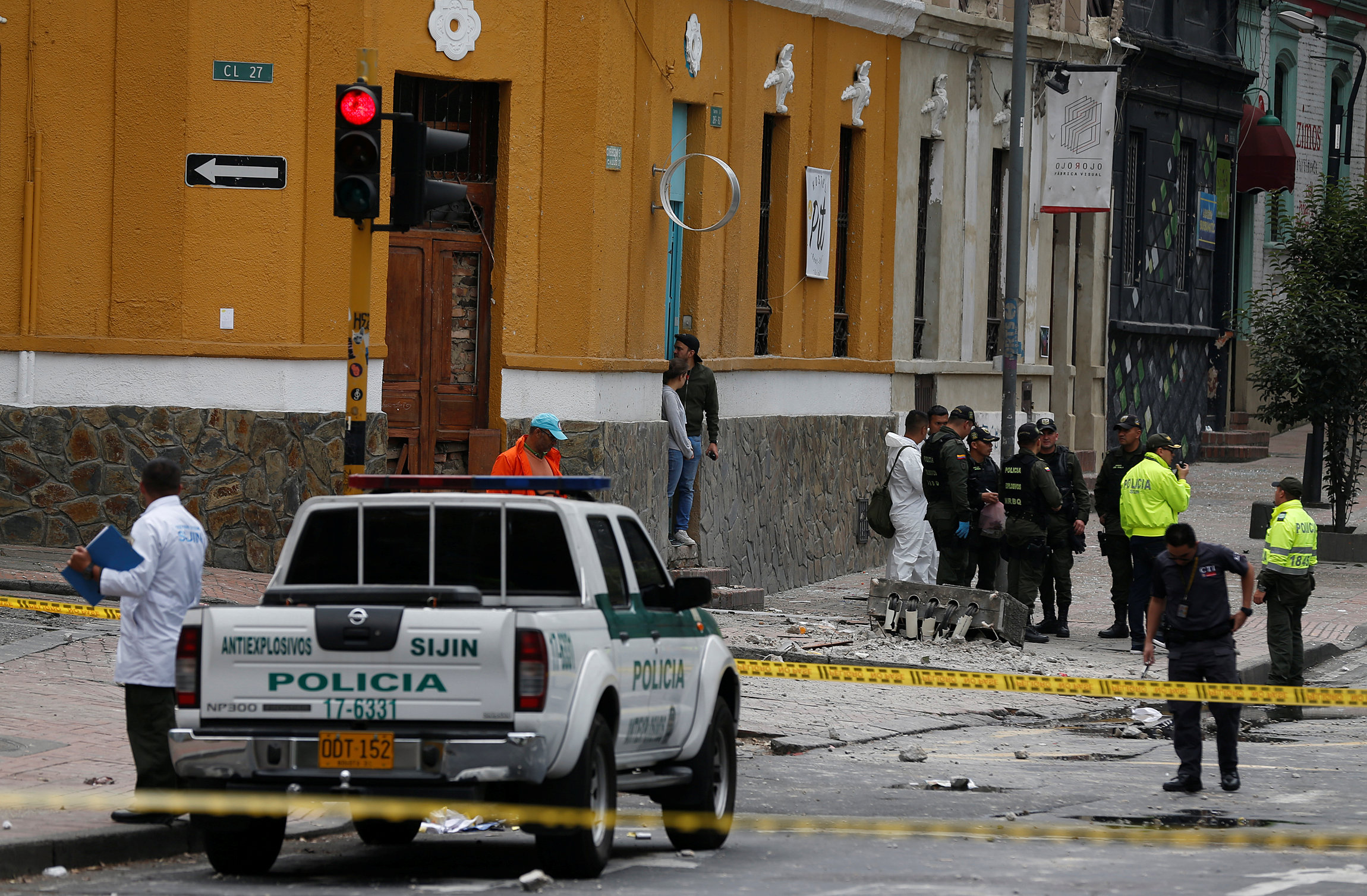 Guerrilla ELN, principal sospechoso de explosión en Bogotá
