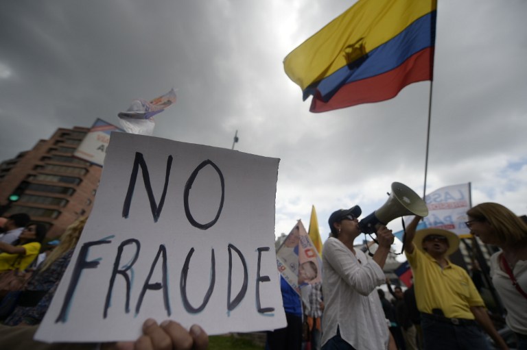 Impaciencia en Ecuador por demora en resultados de las presidenciales