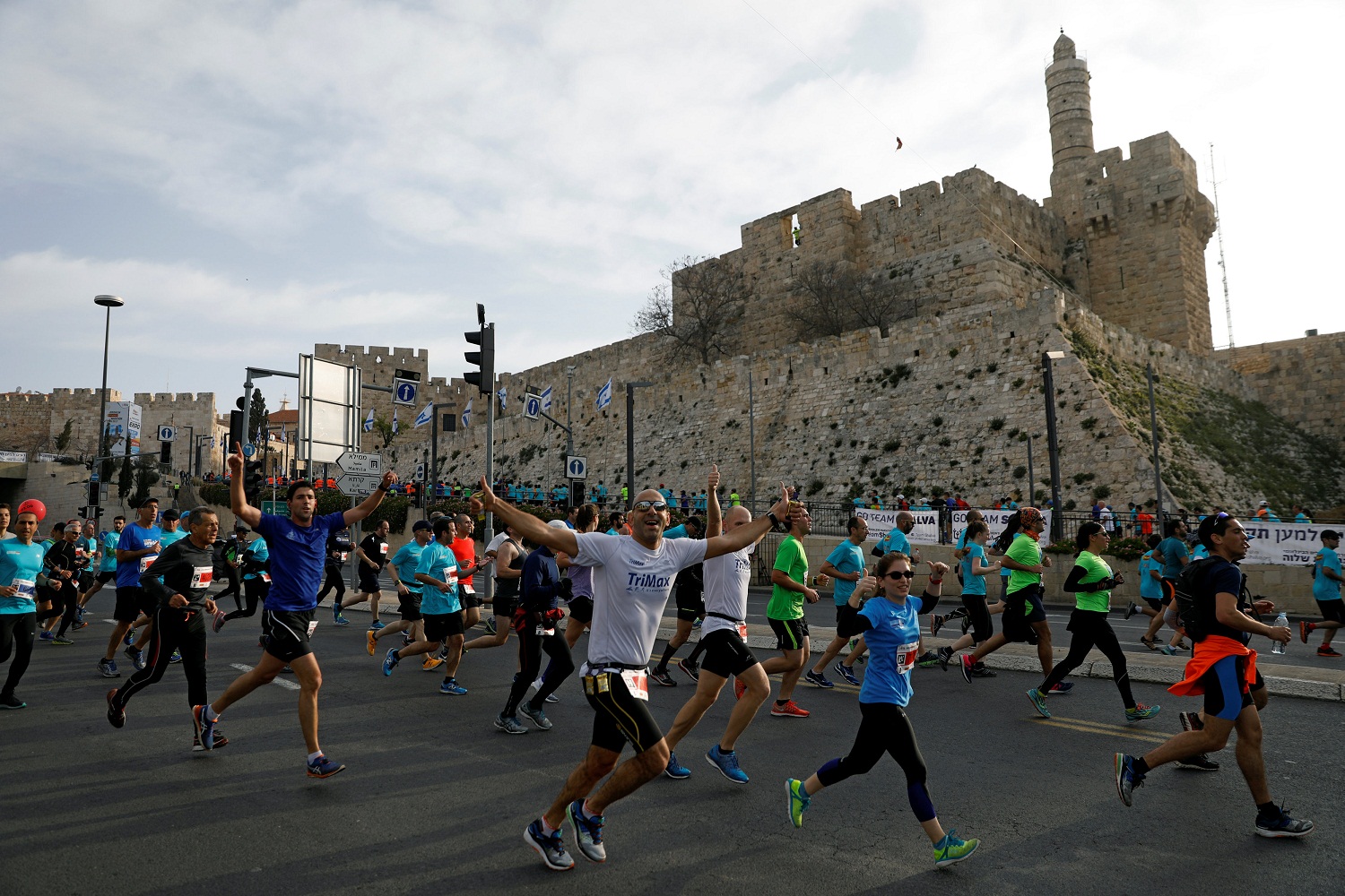 Maratón de Jerusalén marca su récord con la participación de 30.000 personas