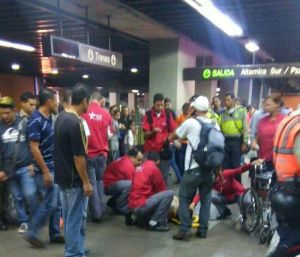 Tiroteo en estación Altamira del Metro de Caracas deja un herido