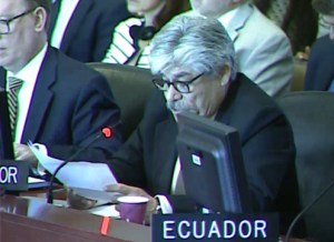 El Salvador abogó en la OEA  por el diálogo que el Gobierno quiere imponer en Venezuela