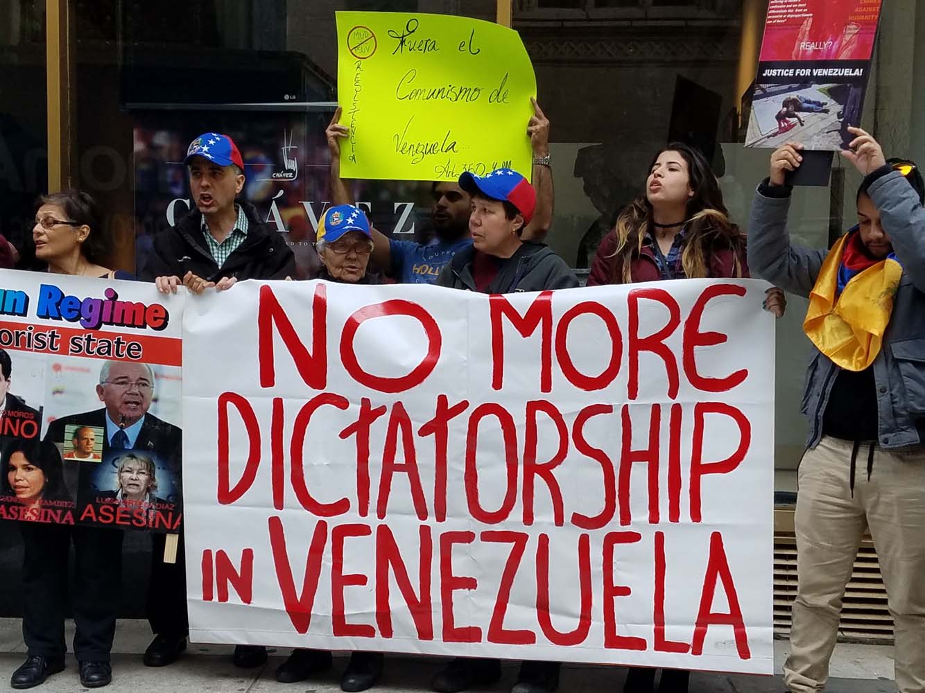 Venezolanos en EEUU reclaman sanciones más duras contra el régimen de Maduro