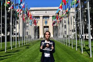 Antonietta Ledezma denunció ante la ONU represión y atropellos contra venezolanos