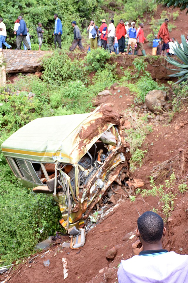 Accidente escolar en Tanzania/AFP 