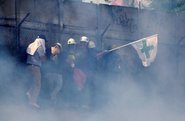 Represión en protestas en Caracas, Venezuela, May 10, 2017. REUTERS/Marco Bello