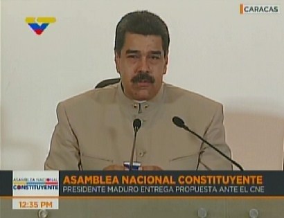 Maduro: He ordenado la búsqueda de grupos armados que se alzaron contra el pueblo